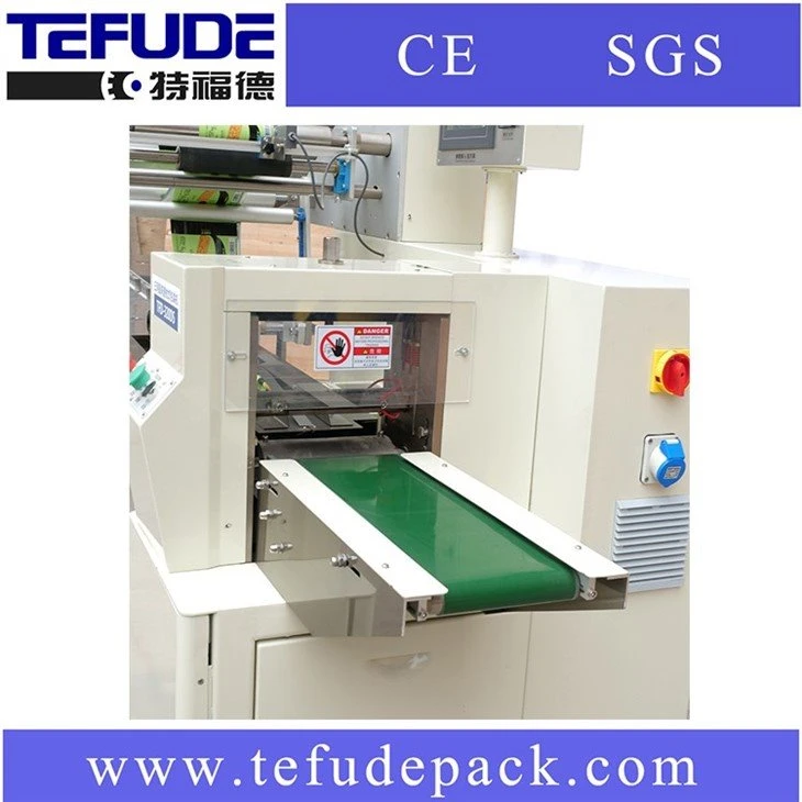 dual roll flow wrapper packing machines automatic servo packaging machinery