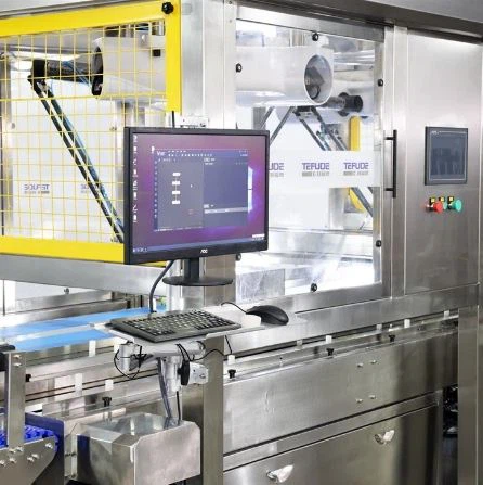 Automatic Feeding & Pallet Loading Packaging Line With Robotic Arm